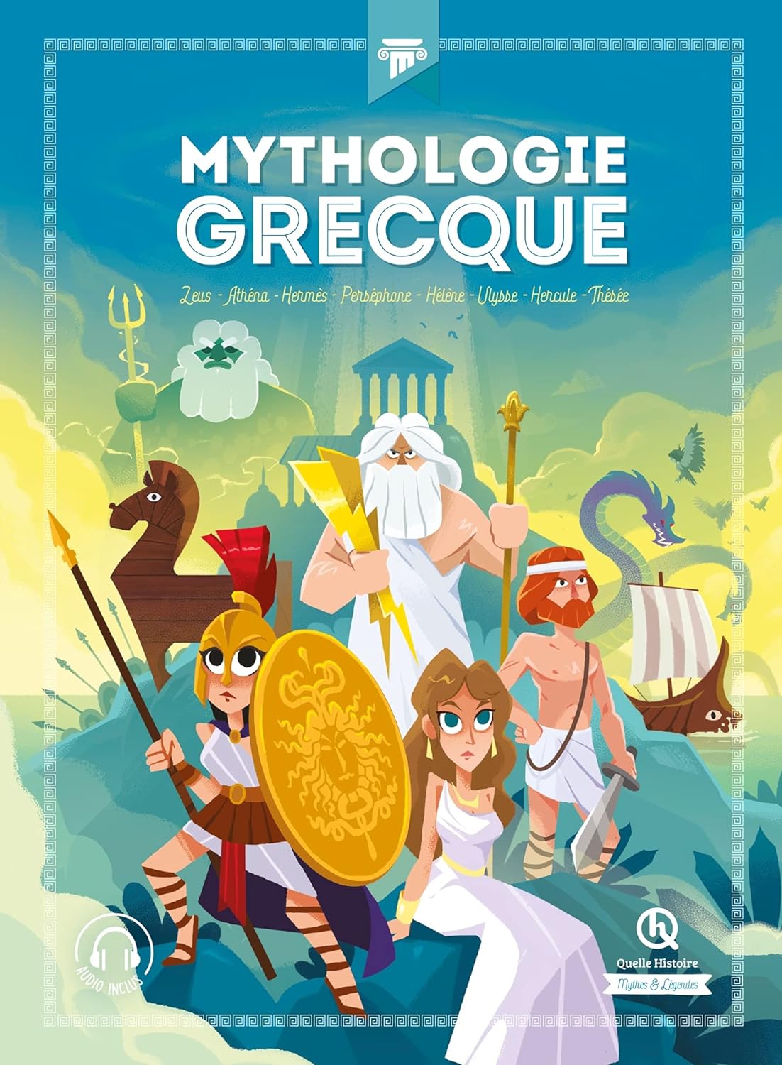 Découvrez l'intégrale de la mythologie grecque : plongez dans un univers fascinant de dieux, héros et monstres légendaires