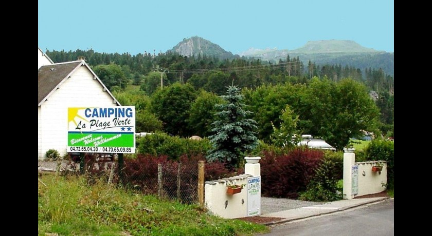 Camping La Plage Verte  Le mont-dore