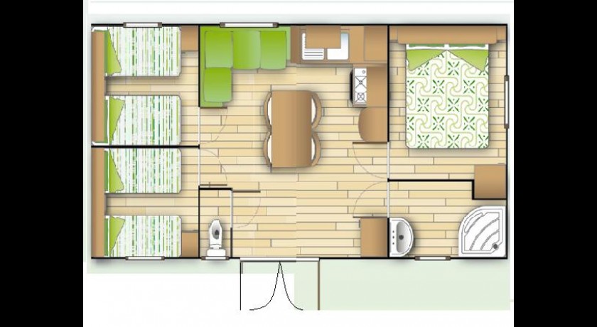 Camping Le Peyrolais  Saint-julien-de-peyrolas