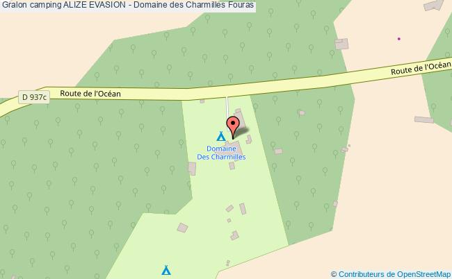 plan Camping Alize Evasion - Domaine Des Charmilles Fouras
