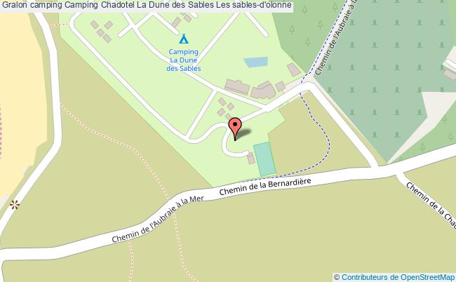 plan Camping Chadotel La Dune Des Sables Les Sables-d'olonne