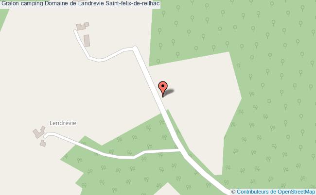 plan Camping Domaine De Landrevie Saint-felix-de-reilhac