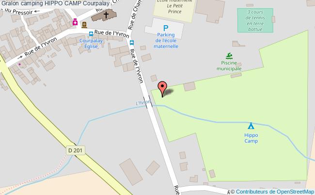 plan Camping Hippo Camp Courpalay