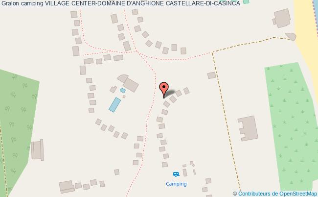 plan Camping Village Center-domaine D'anghione CASTELLARE-DI-CASINCA