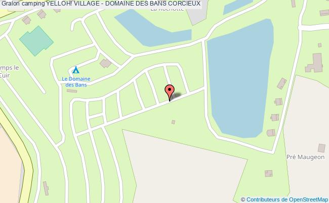 plan Camping Yelloh! Village - Domaine Des Bans CORCIEUX