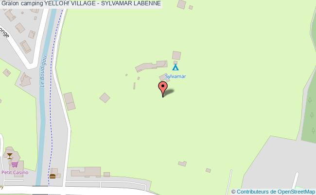 plan Camping Yelloh! Village - Sylvamar LABENNE