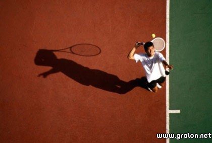 Carte tennis thème sports