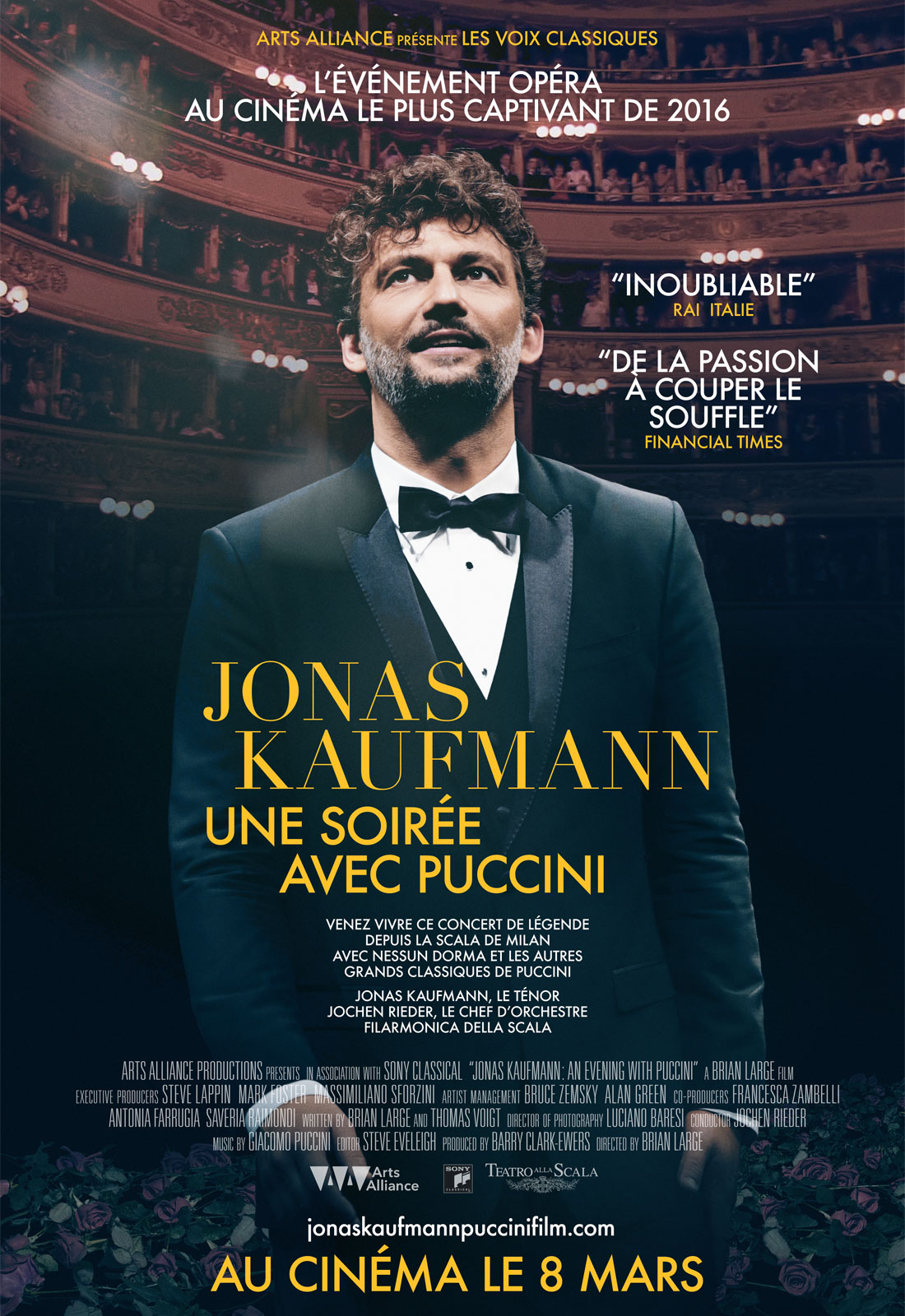Jonas Kaufmann, une soirée avec Puccini (Arts Alliance)