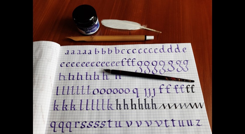 Atelier caligraphie "mon bel alphabet"
