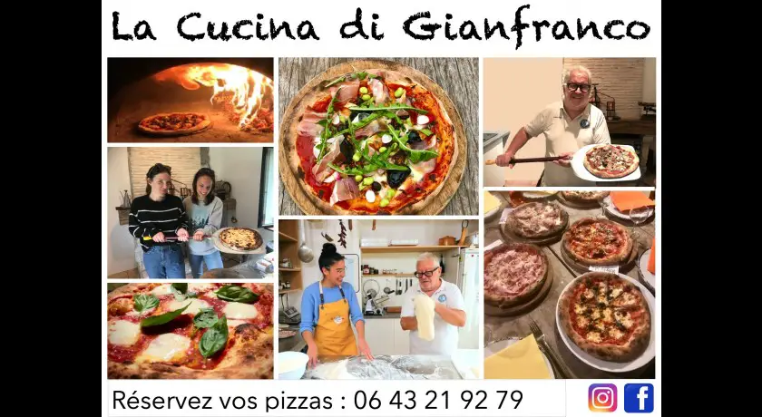Atelier de confection de pizzas à la cucina di gian franco
