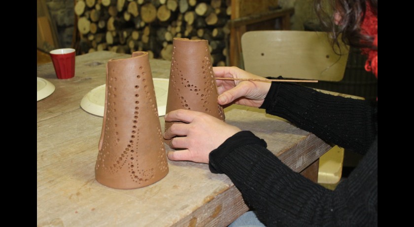 Atelier poterie-céramique à boursay