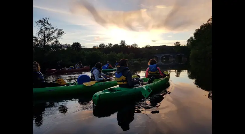 Balade nocturne en canoë-kayak avec un guide nature