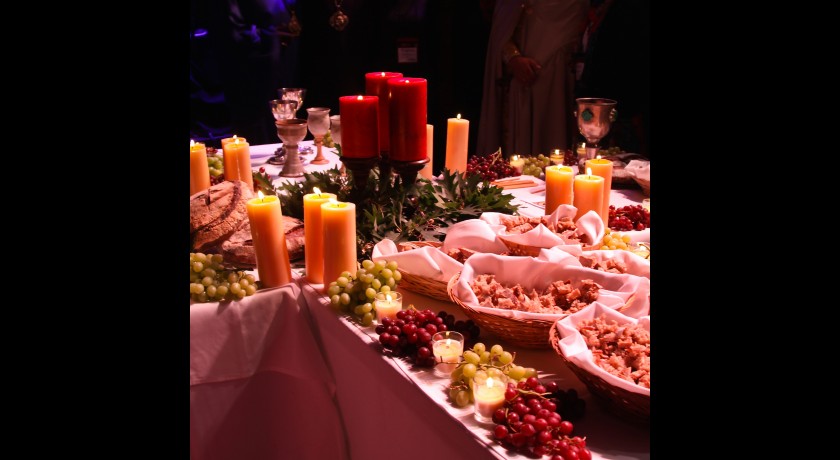 Banquet spectacle médiéval