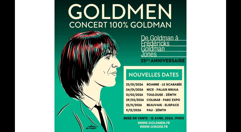 Concert : goldmen