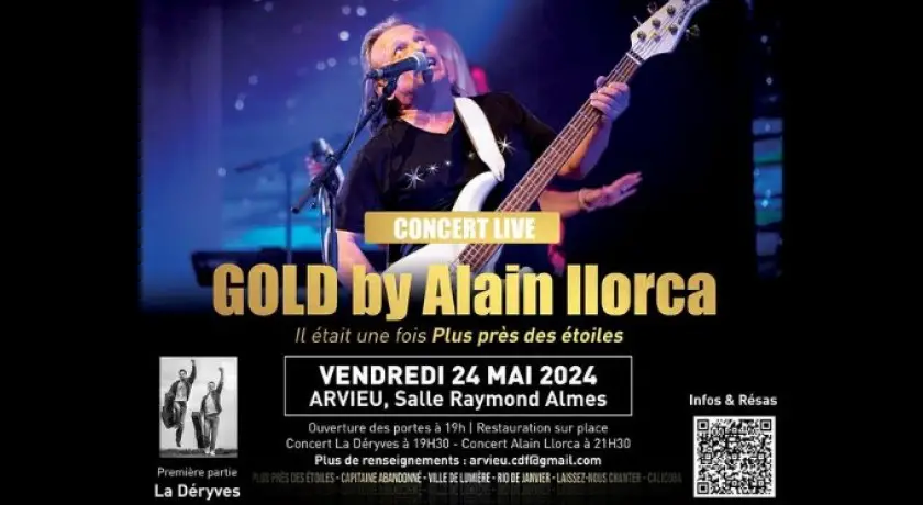 Concert live "gold par alain llorca"