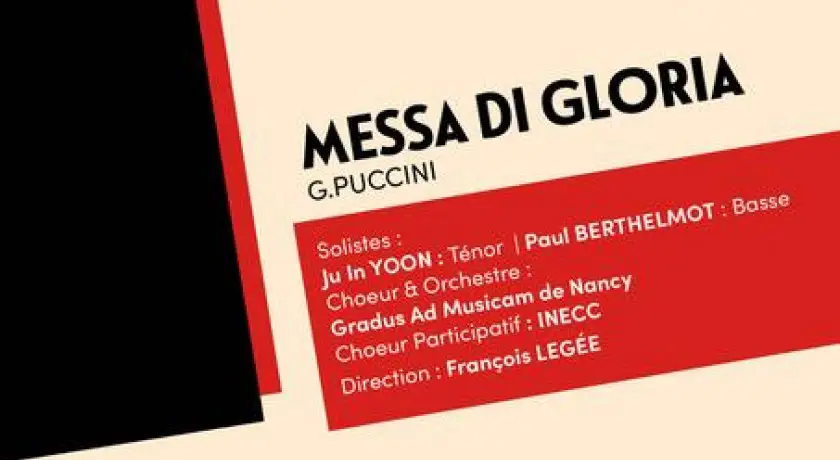 Concert - messa di gloria, g. puccini
