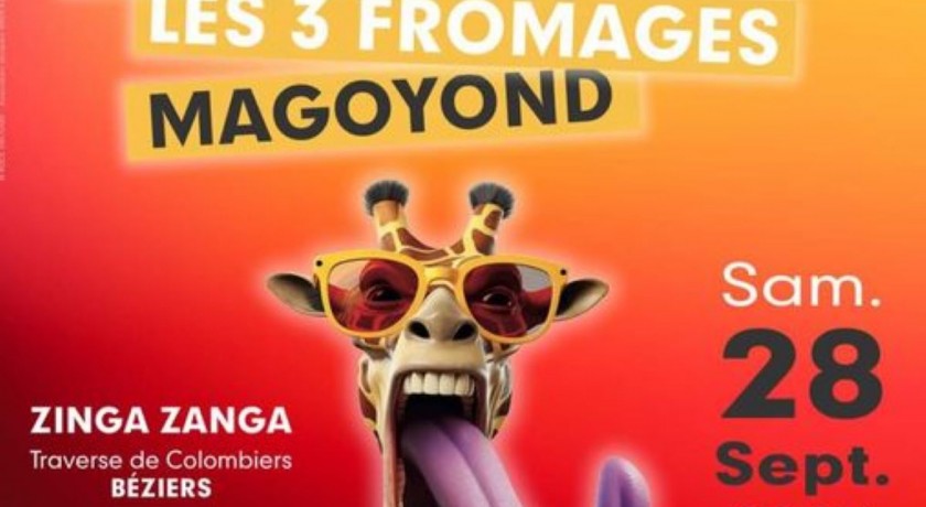 Consert elmer food beat- les 3 fromages-magoyond