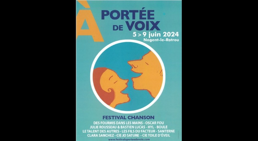 Festival à portée de voix 2024 - festival chanson