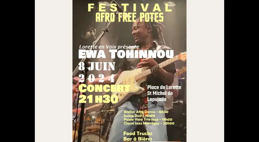 Festival afro free potes