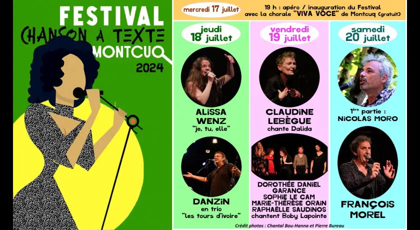 Festival de la chanson à texte de montcuq : françois morel