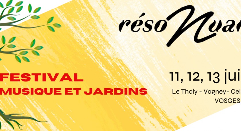 Festival rÉsonuances - concert aux jardins de bernadette