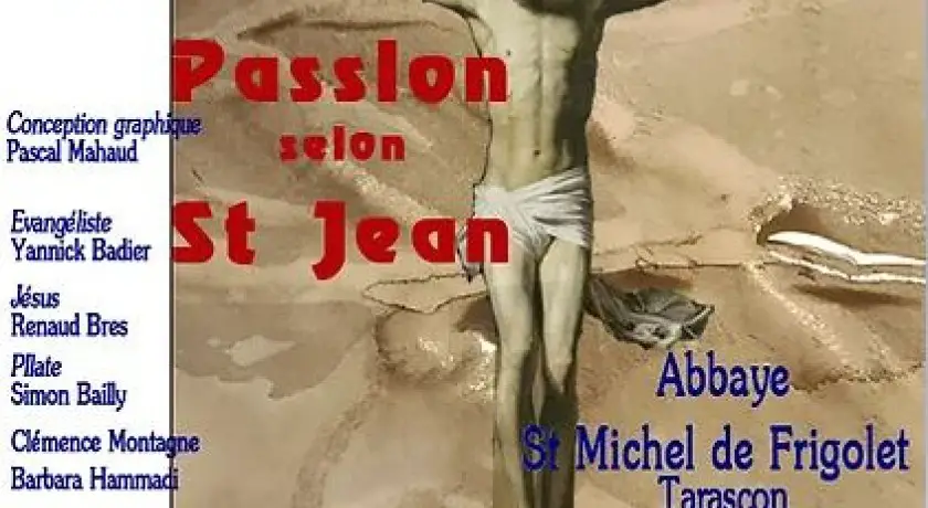La passion selon st jean de j.s bach
