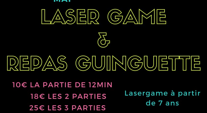 Lasergame & repas guinguette