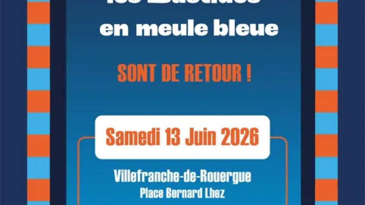 Les bastides en meule bleue