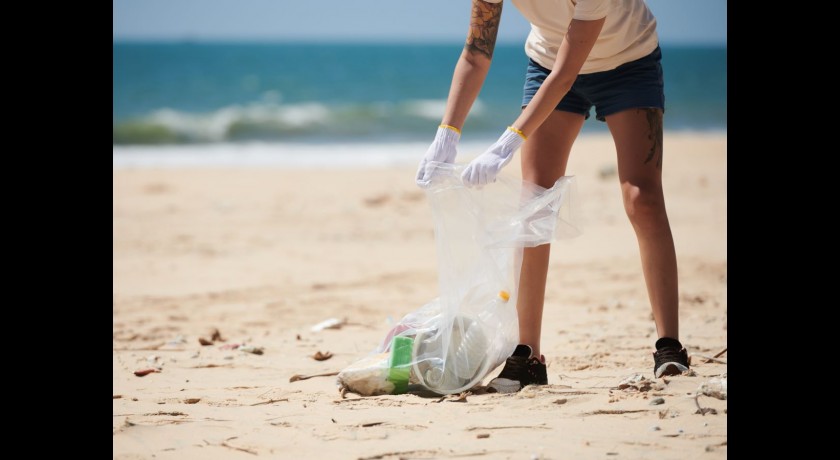 Nettoyage de la plage