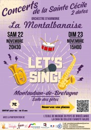 Sainte cécile 2025 - let's sing !
