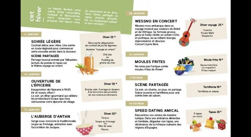 Scène partagée & tartiflette