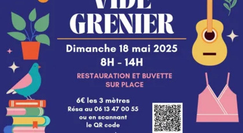 Vide-grenier ecole du crès