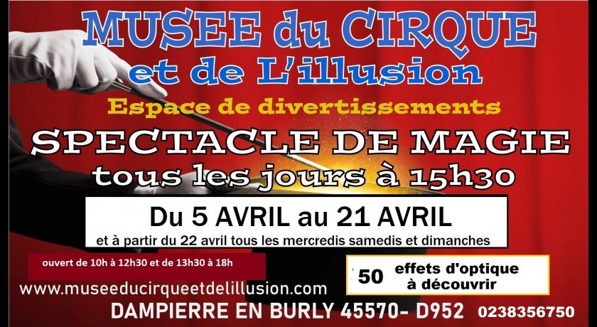 Visite et spectacle de magie