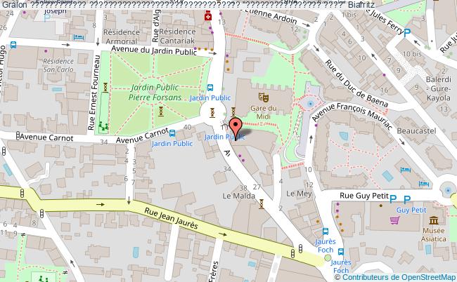 plan ???????????? ???????????????????????????????? "???????????????? ????" Biarritz