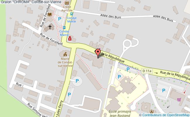 plan "chroma" Condat-sur-Vienne