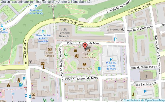 plan "les Animaux Font Leur Carnaval" > Atelier 3-6 Ans Saint-Lô