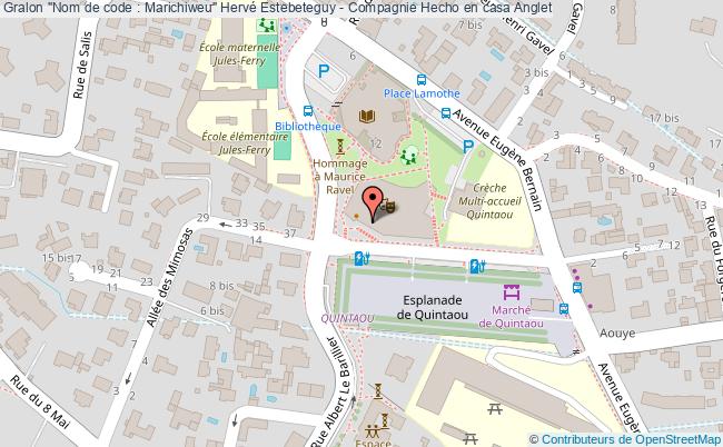 plan "nom De Code : Marichiweu" Hervé Estebeteguy - Compagnie Hecho En Casa Anglet