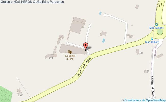 plan « Nos HÉros OubliÉs » Perpignan