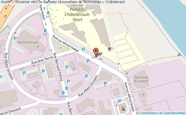 plan « S’orienter Vers Un Bachelor Universitaire De Technologie » Châtellerault