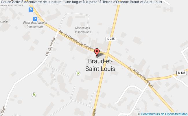 plan "une Bague à La Patte" à Terres D'oiseaux Braud-et-Saint-Louis