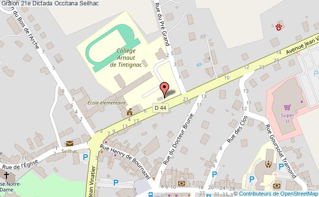 plan 21e Dictada Occitana Seilhac