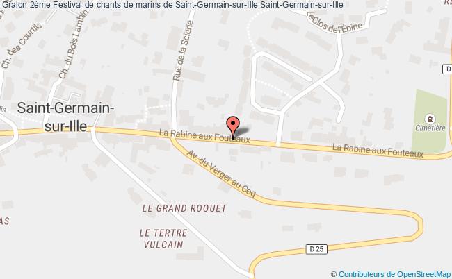 plan 2ème Festival De Chants De Marins De Saint-germain-sur-ille Saint-Germain-sur-Ille