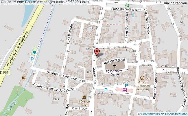 plan 36 ème Bourse D'échanges Autos Et Motos Lorris