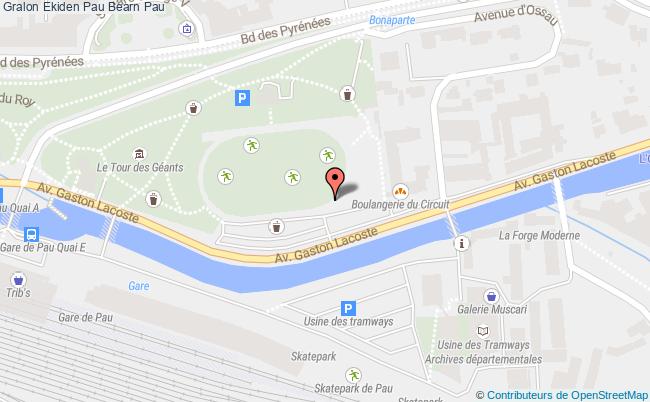 plan 5° Ekiden De Pau Bearn Pau