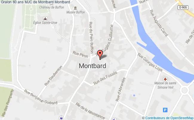 plan 60 Ans Mjc De Montbard Montbard