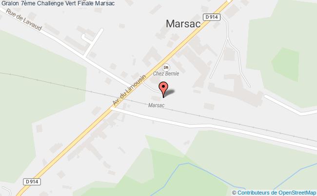 plan 9ème Challenge Vert Marsac