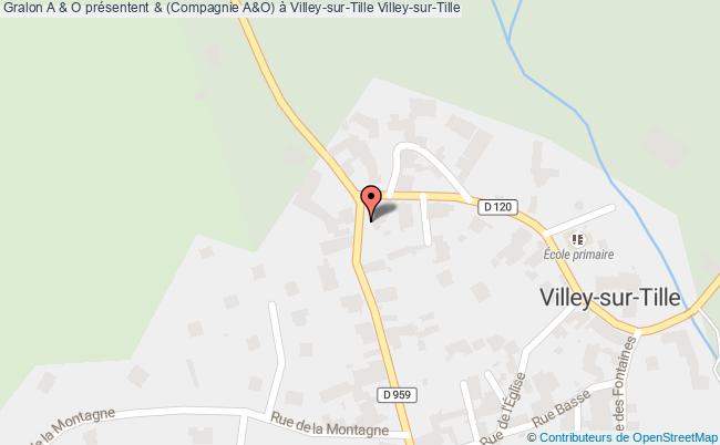 plan A & O Présentent & (compagnie A&o) à Villey-sur-tille Villey-sur-Tille