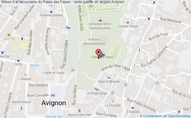 plan A La Découverte Du Palais Des Papes - Visite Guidée En Anglais Avignon