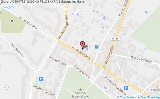 plan ActivitÉs : Qigong Feldenkrais Balaruc-les-Bains