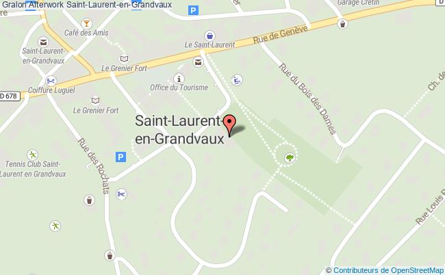 plan Afterwork Saint-Laurent-en-Grandvaux